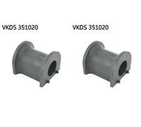 2x Boccole gomma barra stabilizzatrice SKF Davanti S+D per VW MULTIVAN T5 (7HM,