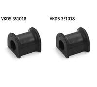 2x Boccole gomma barra stabilizzatrice SKF Davanti S+D per VW MULTIVAN T5 (7HM,