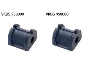2x Boccole gomma barra stabilizzatrice SKF Retro S+D per SUBARU FORESTER III,