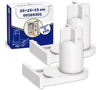 2x Boccole per Cerniere Porta Congelatore 00169301 per Bosch per Siemens