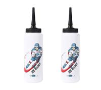 2X Borraccia da Hockey Su Ghiaccio da 1000 Ml Bottiglia Portatile da Calcio2857