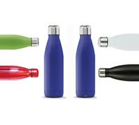 2X BORRACCIA TERMICA 500ML ACCIAIO 12H CALDO 24H FREDDO THERMOS SPORT PALESTRA