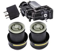 2x Borsa dell sospensione ad Aria+ Compressore for BMW X5 E70 X6 E71 E72 07-14