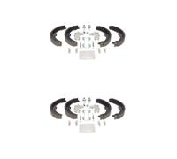 2x Bosch 0 204 113 817 Kit Ganasce Freno a Mano Posteriore per Mercedes-Benz
