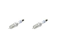 2X Bosch 0 242 229 652 Candela Di Accensione Per Ford Fiesta V JD JH Mazda 3 BK