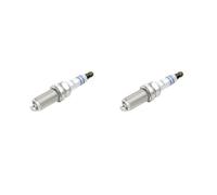 2x Bosch 0 242 235 743 Candela per Ford Focus II Mondeo IV Familiare