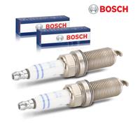 2X Bosch 0 242 236 510 Candele Per BMW 3ER 1ER 5ER X3 Saab 9-3 Opel Insignia