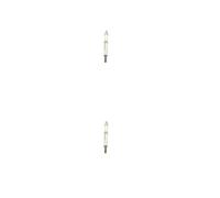 2x Bosch 0 250 202 128 Candelette per Opel Vivaro Renault Laguna II Nissan