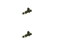 2X Bosch 0 280 158 013 Iniettore Per Nissan Micra III Micra C+C III Note