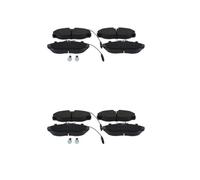 2x Bosch 0 986 424 030 Kit Pastiglie Freno a Disco Frontale per Fiat Peugeot