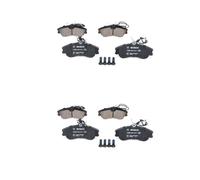 2x Bosch 0 986 424 414 Kit Pastiglie Freno a Disco Frontale per Citroën Peugeot