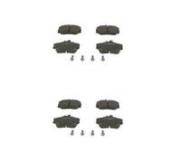 2X Bosch 0 986 460 977 Kit Di Frene A Disco Anteriore Per Mercedes-Benz