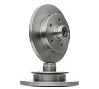 2x BOSCH 0 986 478 224 Disco freno Anteriore per VW TRANSPORTER III Bus 257,7mm