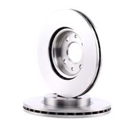 2x BOSCH 0 986 478 639 Disco freno Anteriore per FIAT 500 (312) 257,2mm