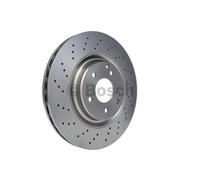 2x BOSCH 0 986 479 135 Disco freno Anteriore adatto per MERCEDES-BENZ CLK (C209)