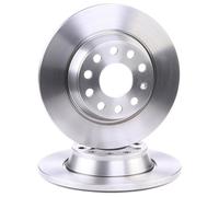 2x BOSCH 0 986 479 247 Disco freno Posteriore per VW GOLF VI (5K1) 282mm