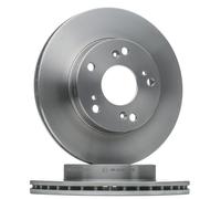 2x BOSCH 0 986 479 687 Disco freno Anteriore per HONDA CIVIC VII Hatchback 262mm