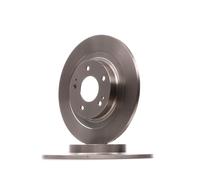 2x BOSCH 0 986 479 B04 Disco freno Posteriore adatto per PEUGEOT 4008 SUV 302mm