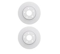 2x Bosch 0 986 479 B31 Disco Freno per Fiat Croma Lancia Delta I Alfa Romeo 147