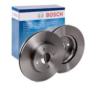 2x BOSCH 0 986 479 C06 Disco freno Anteriore per TOYOTA Yaris Schrägheck (P9)