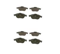 2x Bosch 0 986 494 033 Kit Pastiglie Freno a Disco Ant. per Renault Laguna II