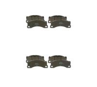 2x Bosch 0 986 494 787 Kit Pastiglie Freno a Disco Frontale per Porsche Cayenne