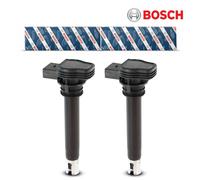 2x Bosch 0221604115 Modulo Accensione Bobina Per Audi A3 A4 VW Golf V Passat Sko