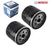 2X Bosch 0451103318 Filtro Olio Per VW Golf Polo Audi A2 Skoda Seat 030115561AB