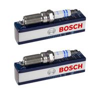 2X BOSCH Candela Accensione Adatta Per FORD USA F-150 Extended Cab Pick-Up
