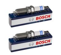 2x BOSCH Candela Adatto A per Smart Fortwo Cabrio 451 1.0 Turbo Brabus