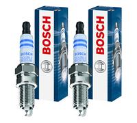 2x BOSCH Candela Candele Doppio Iridio per Mitsubishi Eclissi Cross Gk