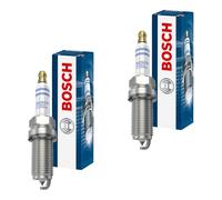 2x BOSCH Candela Doppio Platino per Porsche 911 997 3.6 Turbo Ford Escort V