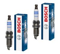 2x BOSCH Candela per Ford Ka RU8 1.2 Fiat Panda 169 1.1 Tipo Hatchback 356