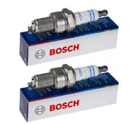 2x BOSCH Candela per Opel Astra F Cc 53_ 54_ 58_ 59_ 1.6i 1.6 Si Corsa B