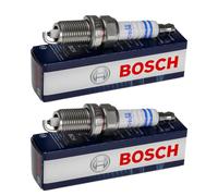 2x BOSCH Candela per Opel Corsa D S07 1.2 1.0 Meriva F08 F68 L35 1.6 1.4 LPG