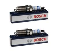 2x BOSCH Candela per Toyota Aygo WNB1_KGB1_1.0_B1 _ Peugeot 206 Cc 2D 1.6