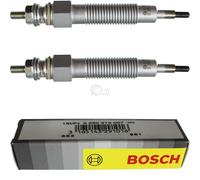 2x BOSCH Candelette per Nissan Vanette Cargo Scatola HC 23 2.3 D 2.7 Td 4WD Ford