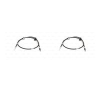 2x BOSCH Cavo Del Freno a Mano Flessibile per Opel Insignia A Caravan