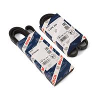 2X BOSCH Cinghie A V Per BMW Serie 5 E60 E61 E65 E66 E67