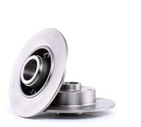 2x BOSCH Disco freno 0 986 479 684 86,2mm 260mm