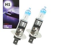 2X BOSCH H1 55W 12V Plus 120 Xenon-Look +120% Luce Lampadina Alogena Auto