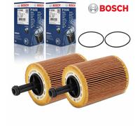 2X BOSCH P 9192 FILTRO OLIO PER VW AUDI SEAT SKODA FORD CHRYSLER JEEP