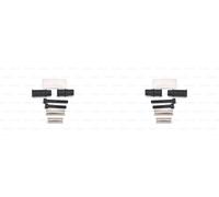 2X BOSCH ROBERT Set Di Guide Per Bremssattele VW Polo 9N_ 6N2 Fox 5Z1