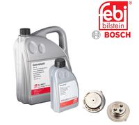 2x Bosch Sensore + 6L Olio per VW Audi Manager 7-Gang Cambio DQ380 DQ381 DQ500