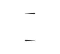 2x BOSCH Snodo Assiale Testa Tirante Anteriore per Mercedes-Benz C-Klasse W203