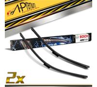 2x Bosch Tergicristalli Anteriore Per VW Golf Polo Passat Audi A3 Seat