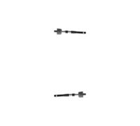 2x BOSCH Testina Braccio Assiale Sterzo Anteriore per Mitsubishi Pajero III V7_W