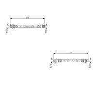 2x BOSCH Tubo Del Freno Posteriore per Peugeot 307 3A/C 1.6 16V 1.4 3E 2.0 3H