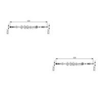 2X BOSCH Tubo Frenante Anteriore Per Audi A4 Avant 8K5 B8 2.0 TDI 1.8 TFSI 8K2
