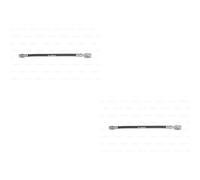 2X BOSCH Tubo Freno Posteriore Per Audi A4 8E2 B6 2.0 1.6 8EC B7 8E5 1.9 TDI